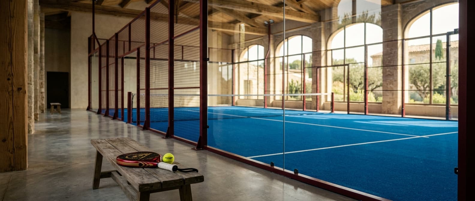 Terrain couvert — Les Terrasses du Padel, Mirepoix